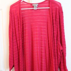 COPY - Catherines Open Front Cardigan - Pink